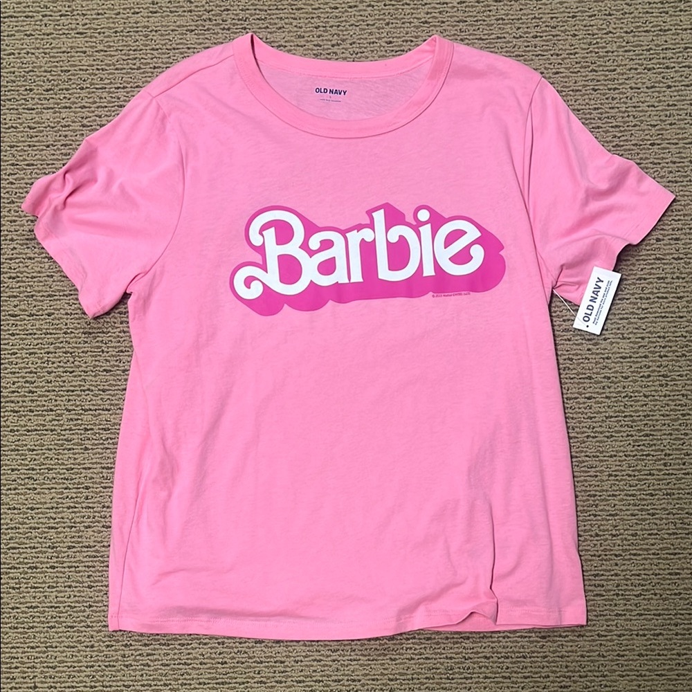 Old Navy Pink Barbie T-Shirt